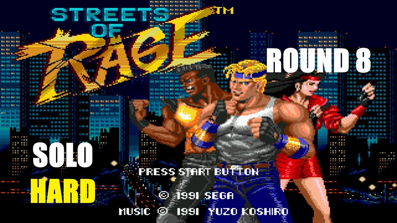 Streets Of Rage Round 8 Syndicate Headquarters (Hard)