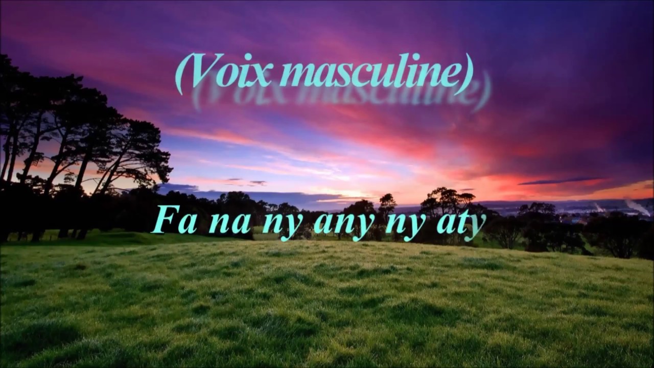 MINO AHO - Rija RASOLONDRAIBE - KARAOKE