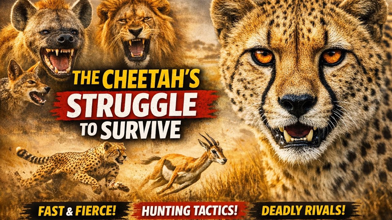 Cheetah: The Fastest Hunter’s Fight for Survival | Wildlife Documentary
