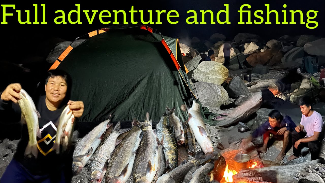Ultimate Night Fishing Adventure! Arunachal Pradesh @bakyuvlogs @icelanddiaries 