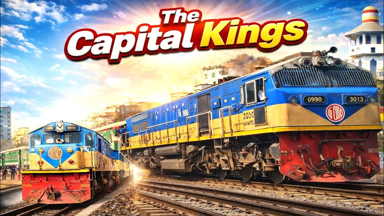 The most beautiful trains of Bangladesh