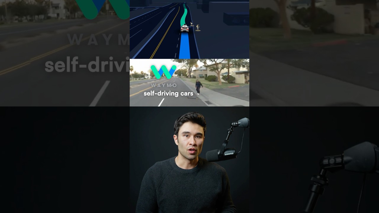 Waymo is training their cars in simulated worlds 🌎👀 #trendingshorts #ai #tech