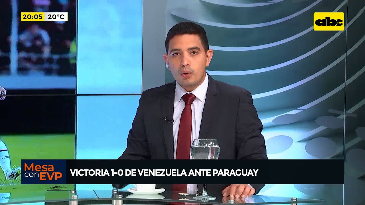 Venezuela derrotó 1 a 0 a Paraguay