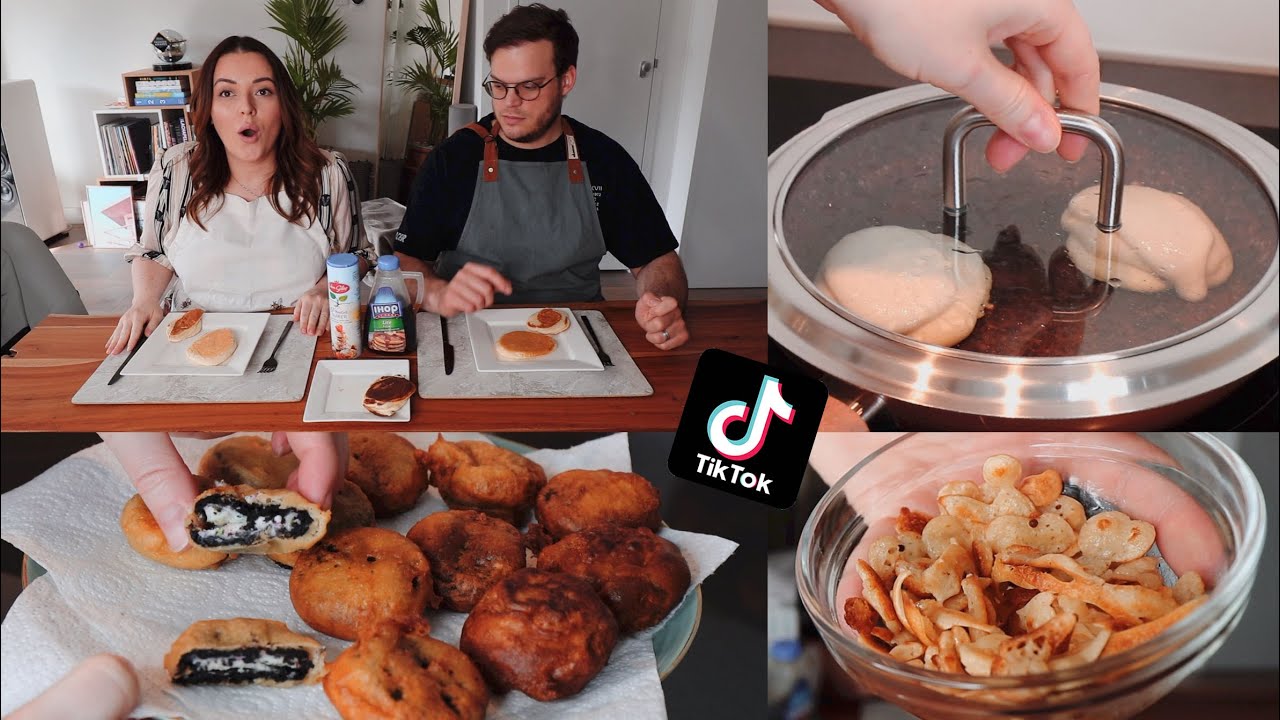 TikTok pannenkoek recepten uitproberen! Fluffy souffle pancakes, cereal, dipped Oreo | Beautygloss