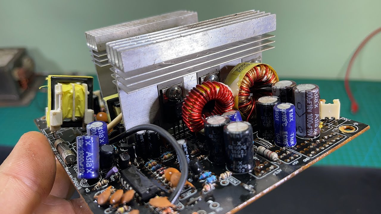 Inverter 12v to 220v, 2500w NO IC, long video