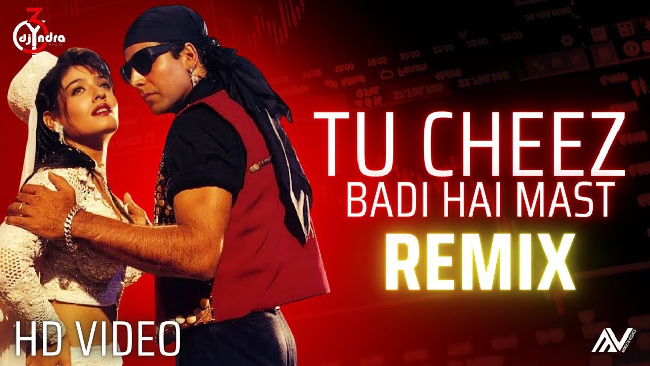 Tu Cheez Badi Hai Mast (Remix) | Dj Ya3nidra| Mohra | Akshay Kumar, Raveena Tandon | Bollywood 90s