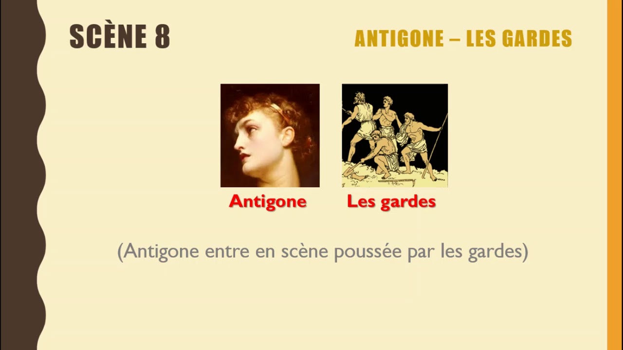 ANTIGONE: Résumé des scènes 5-9