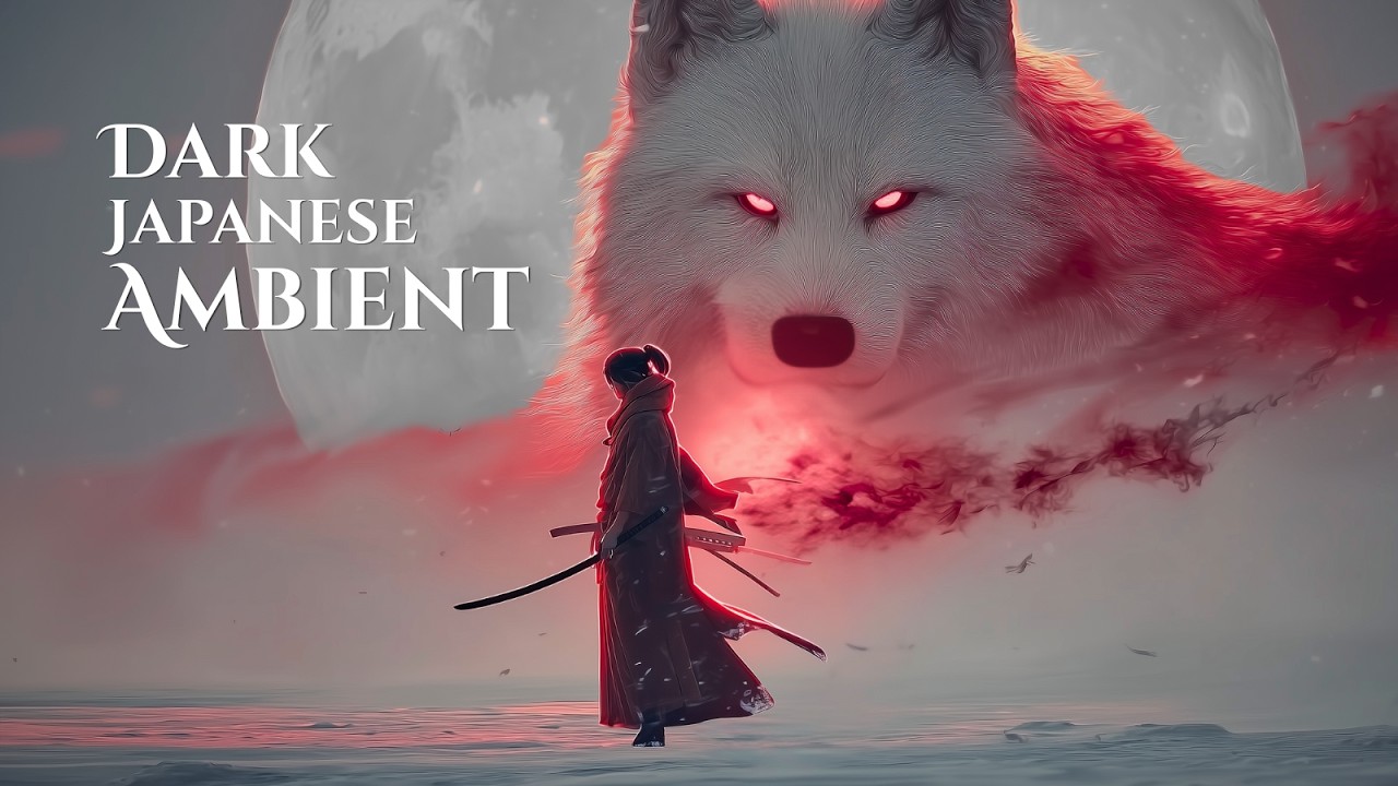 Dark Japanese Ambient | Deep Focus — Inugami Shrine : Moonlit Spirit Ritual