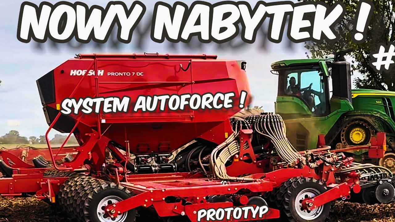 #vlog - 17 Nowy nabytek W akcji HORSCH PRONTO 7DC ! Jedyny w Polsce !
