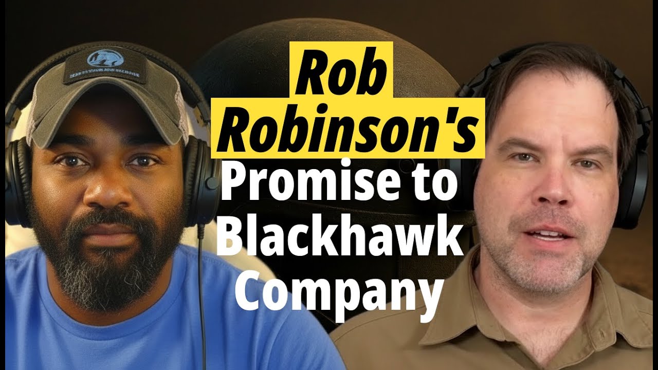 Rob Robinson:  The Only Promise He Made to his Troops in Iraq