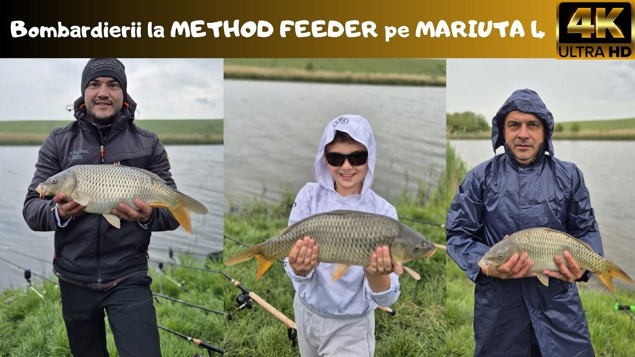 🎣METHOD FEEDER pe MARIUTA 4! Daca tot e prohibitie, sa facem o prajeala de CARAS si  plachie de CRAP