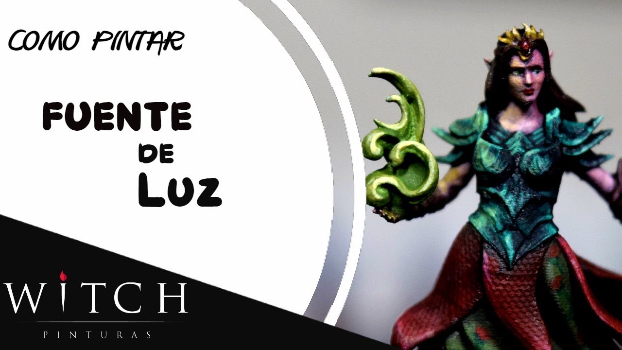 Cómo pintar una fuente de luz?