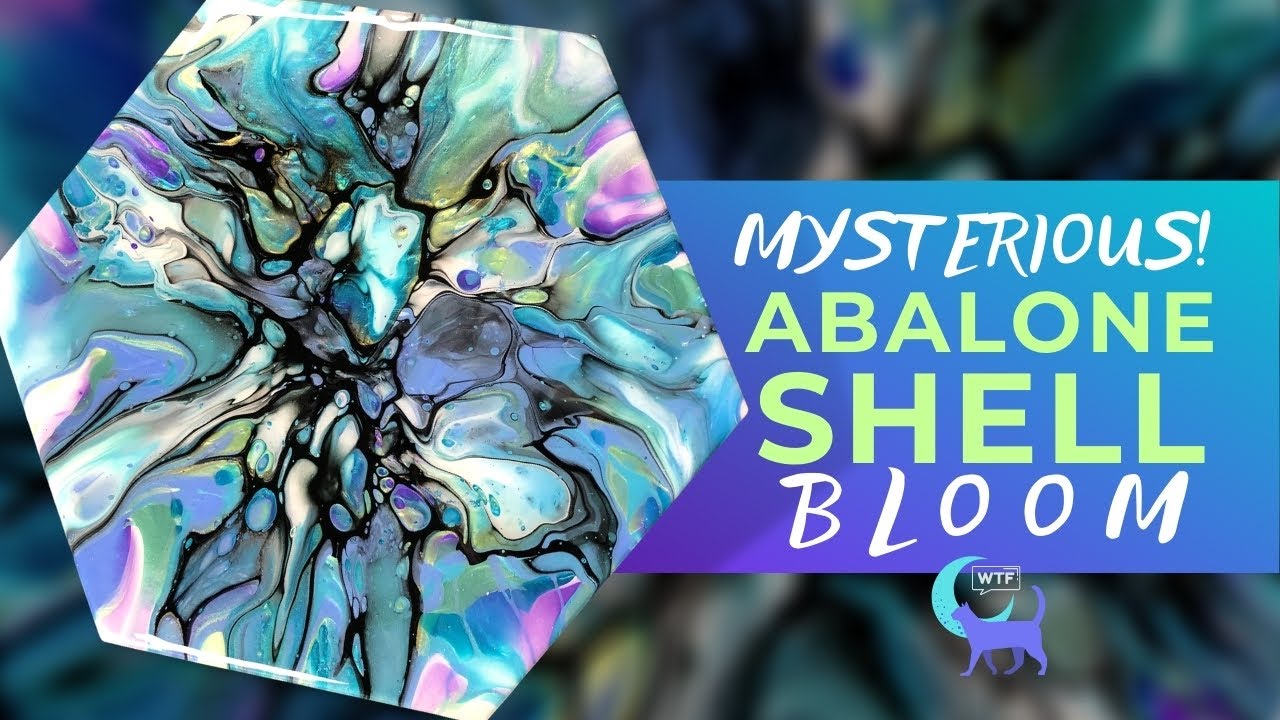 Building a Mystery ~ Abalone shell inspired bloom with metallic pastels, ft. World's Smallest Blower