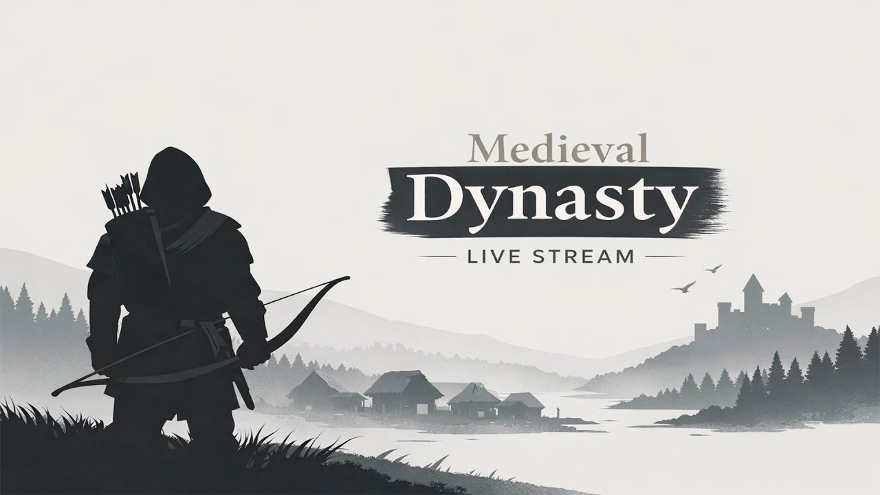 🏹 Medieval Dynasty | Строим новую деревню  😬 стрим 4