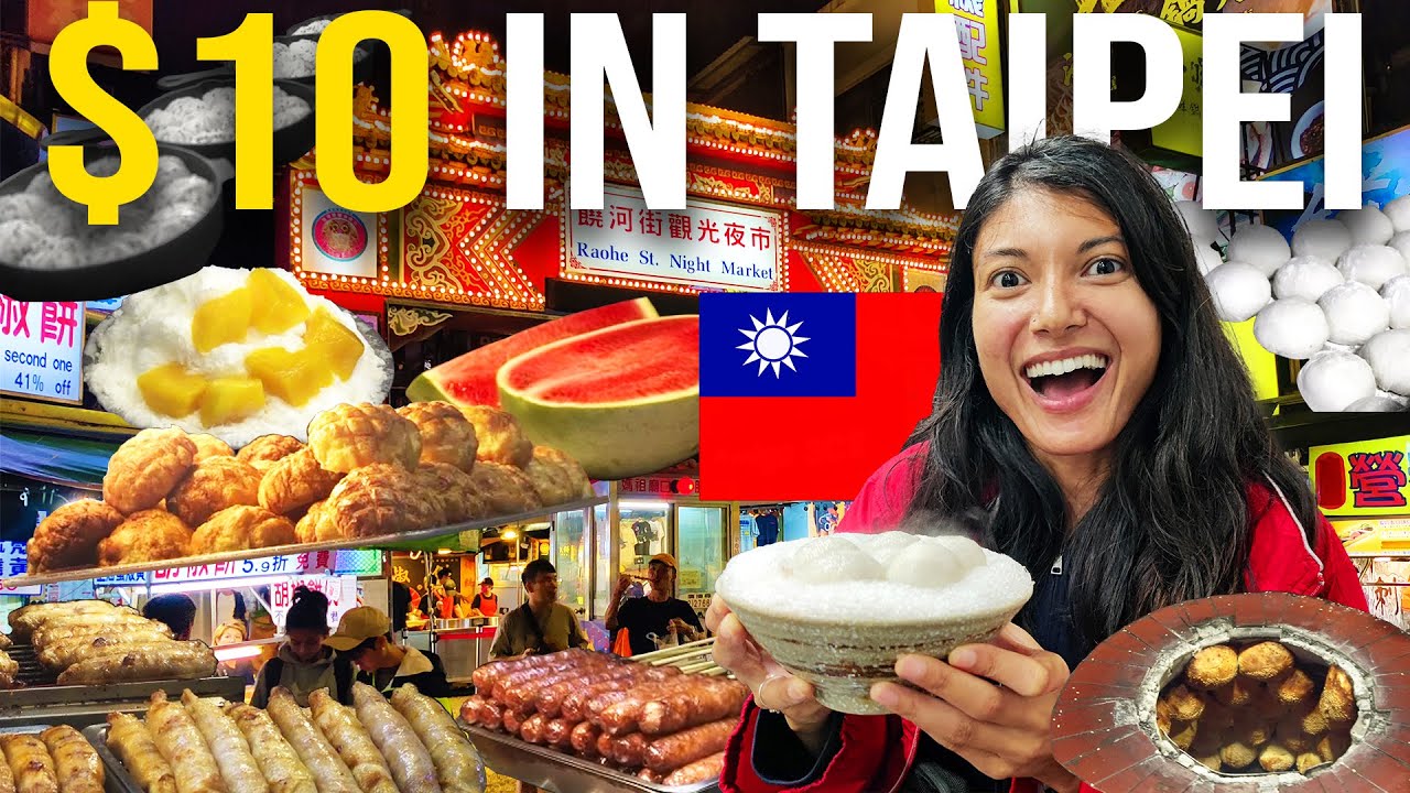 Taipei Street Food 🇹🇼 Best Taiwanese Food to Eat, Taiwan food guide
