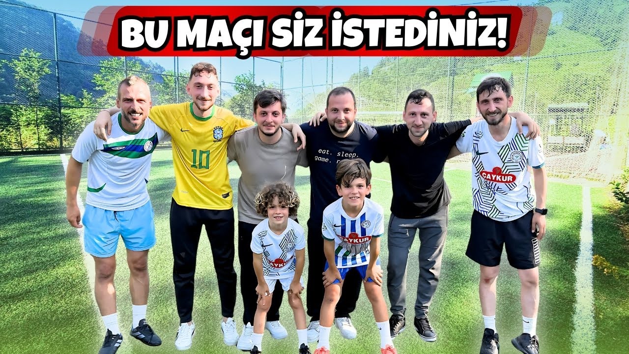 İSTANBUL’A DÖNÜŞÜMÜZÜ ERTELETEN KUZENLERLE RÖVANŞ MAÇI 