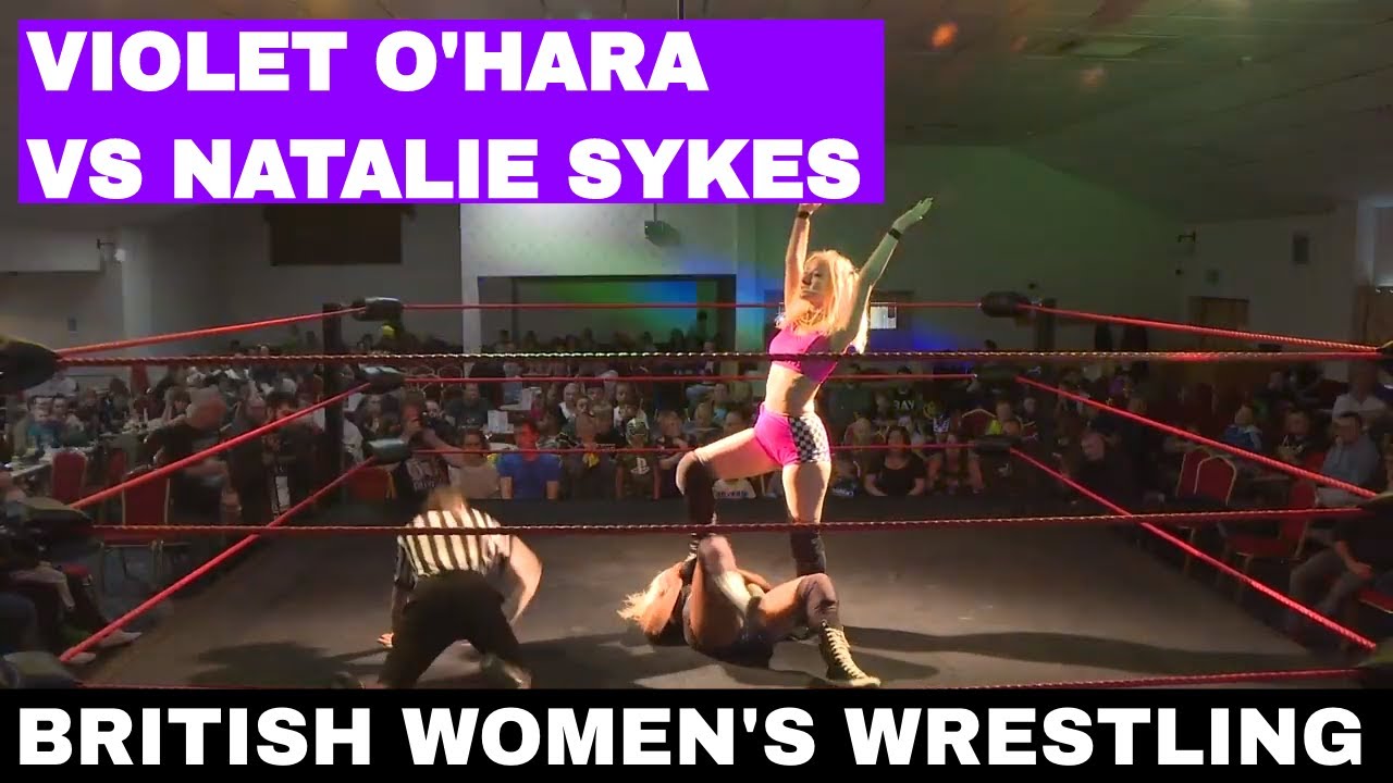 Natalie Sykes Vs  Violet O' Hara | British Women's Wrestling