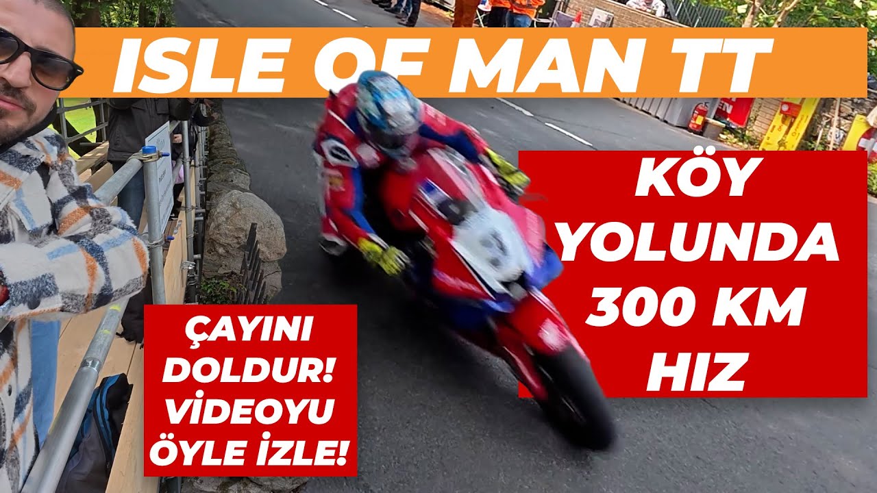 Dünya'nın En Tehlikeli Yarışında Belgesel Gibi VLOG! Isle Of Man TT 2025