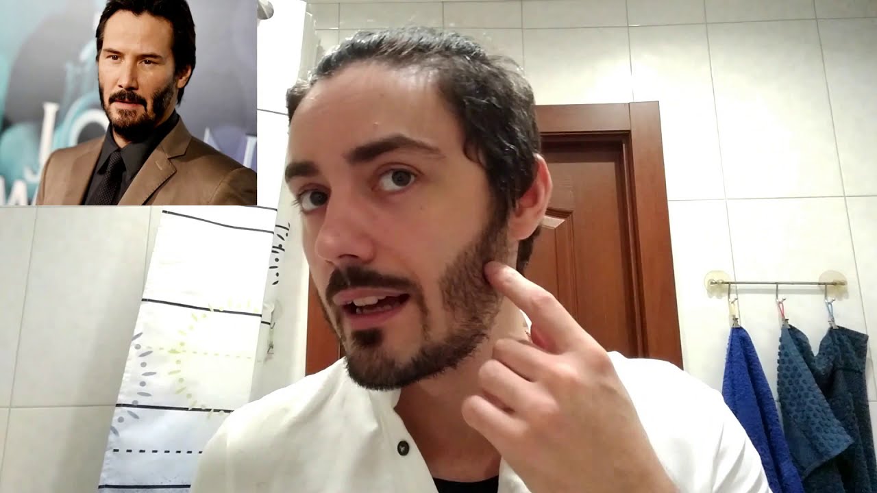 Keanu Reeves beard style  - How to Trim John Wick beard | Movie Stars Beards |