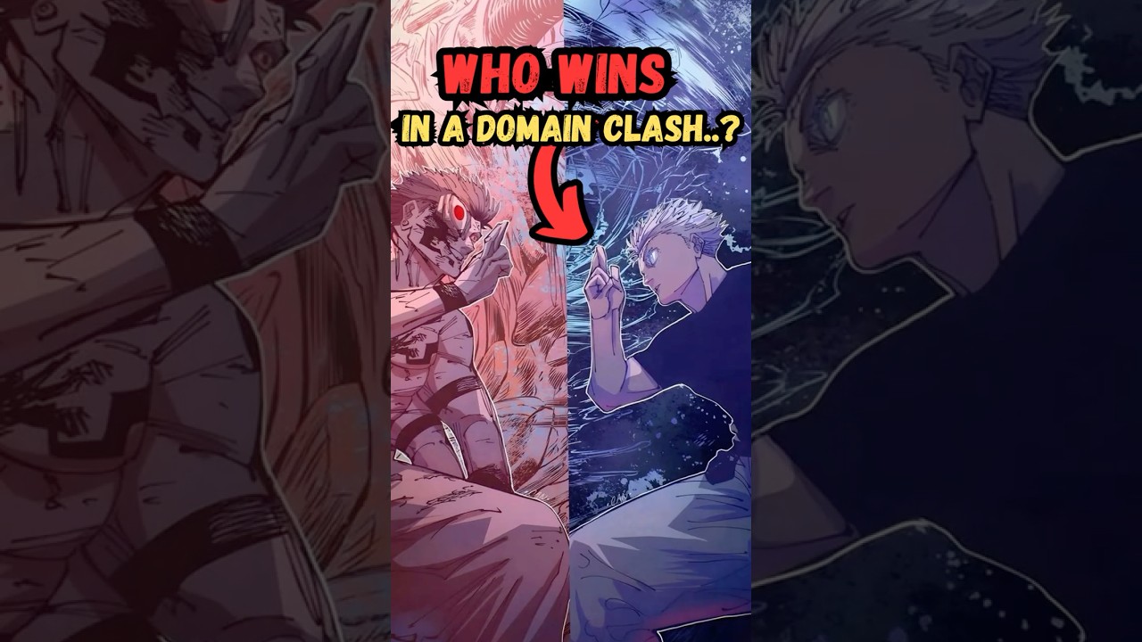 Who Has the Better Domain Expansion  Gojo or Sukuna?  #anime #jujutsukaisen #jjk #sukuna #gojosatoru
