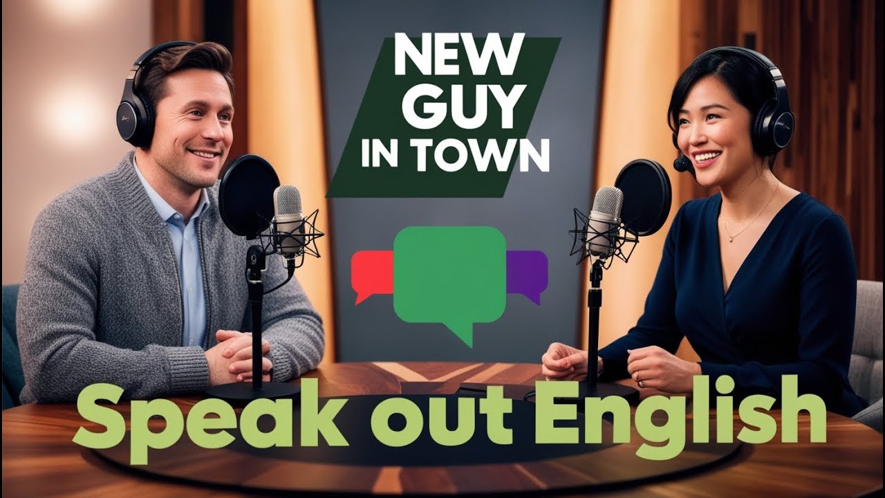 New Guy In Town | Improve Your Speaking and Listening | Podcast Episode 30| Intermediate