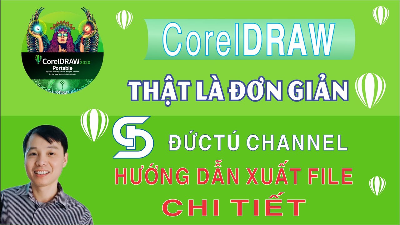 HƯỚNG DẪN XUẤT FILE TRÊN COREL CHUẨN NHẤT
