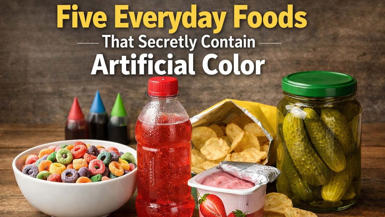 The Shocking Places Food Manufacturers Sneak in Artificial Colors
