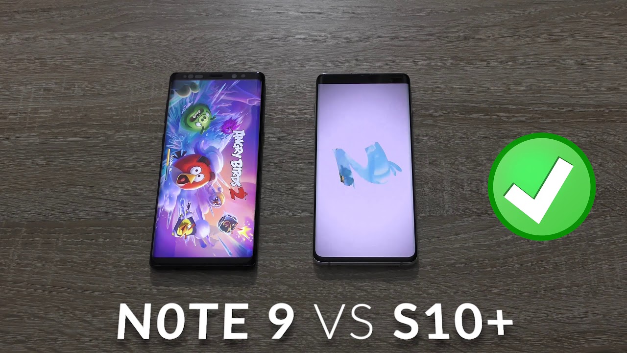 Samsung Galaxy Note 9 vs S10 Plus: comparison - Speed test and Camera comparison