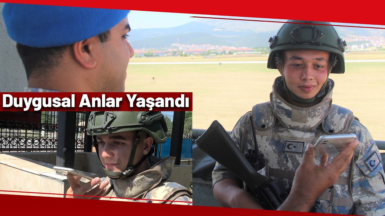 Kütahya'da Nöbet Tutan Askerlere Bayram Sürprizi
