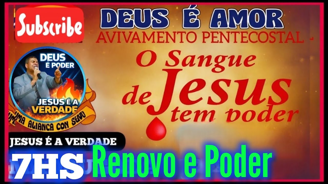 🔥 ORAÇÃO JEJUM  DO RENOVO E CLAMOR DO SANQUE DE CRISTO 🌈JESUS É A VERDADE