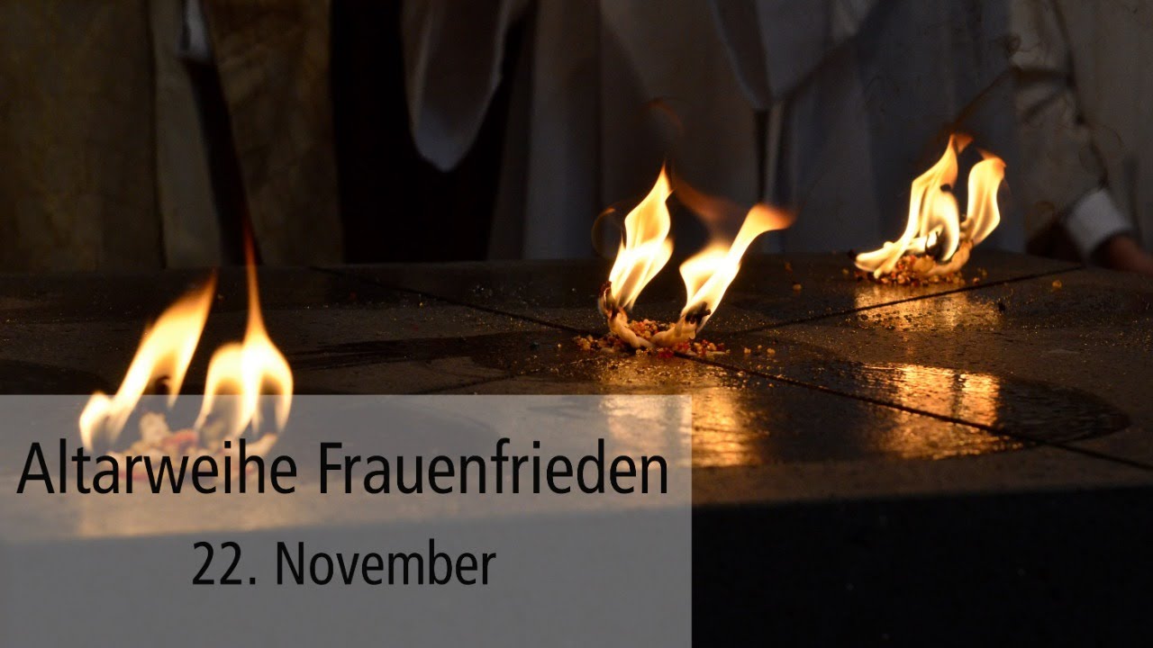 Altarweihe in Frauenfrieden