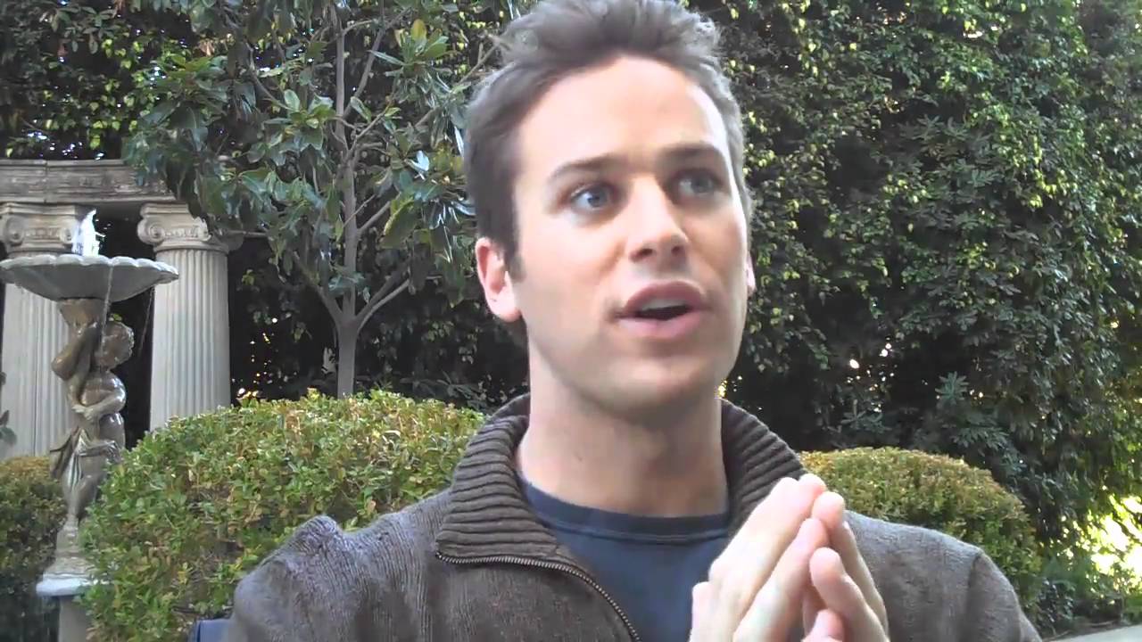 Armie Hammer Interview THE SOCIAL NETWORK, Fincher, Sorkin, Winklevoss (Part 2)