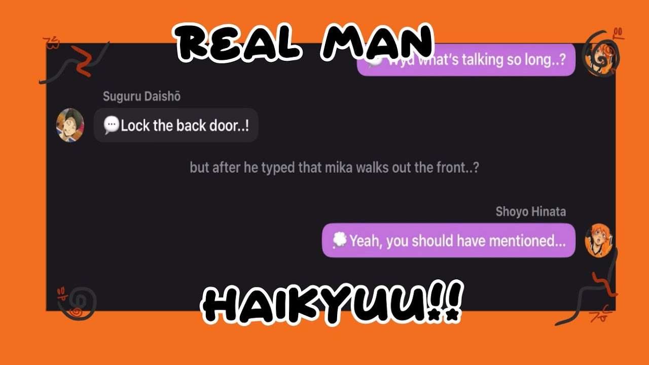HINATA AND DAISHŌ USED TO WHAT?//REAL MAN BY BEABADOOBE