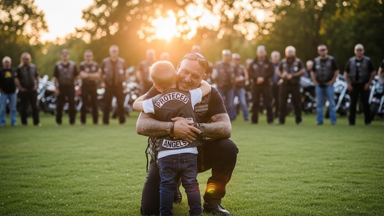 Biker fand Jungen halb erfroren – was 180 Hells Angels seinem Onkel antaten, schockiert alle