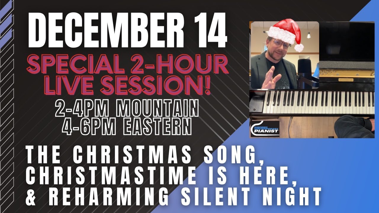 Christmas Jazz PIano LIVESTREAM