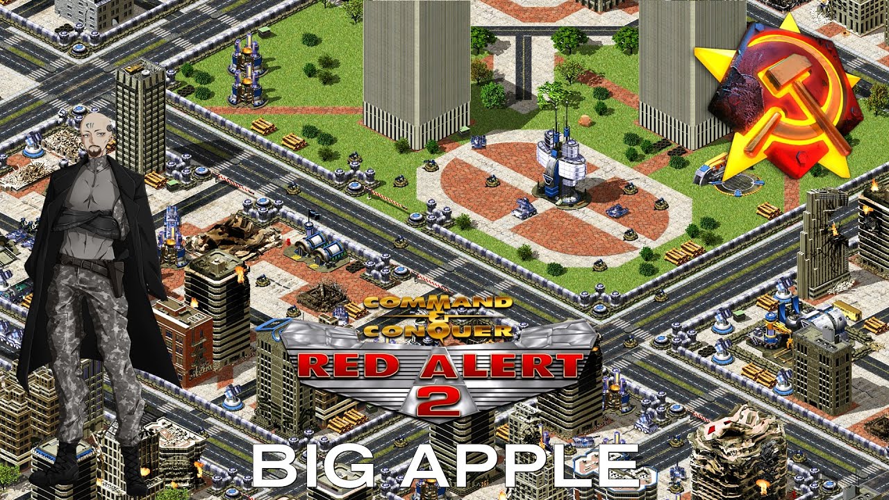 Red Alert 2 Remake - MadHQ Series [Edited Harder Version] - Soviet Mission 3 : Big Apple