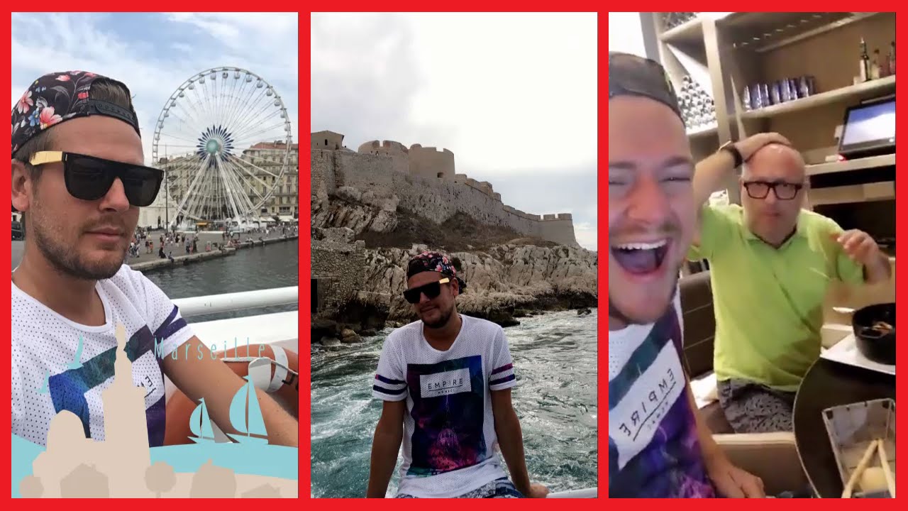 Stories Snapchat Jeremstar avec Babybel à Nîmes du 17/08/2016