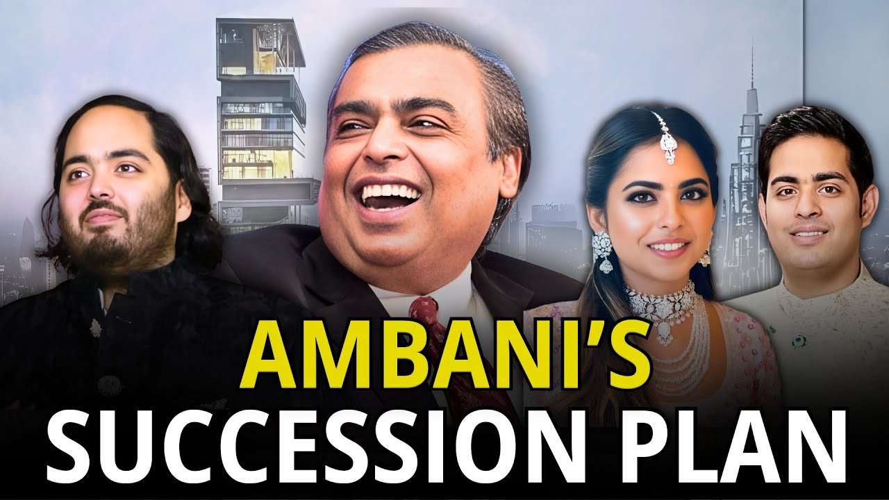 THIS Is Ambani&rsquo;s Succession Plan - Who Will Get What?