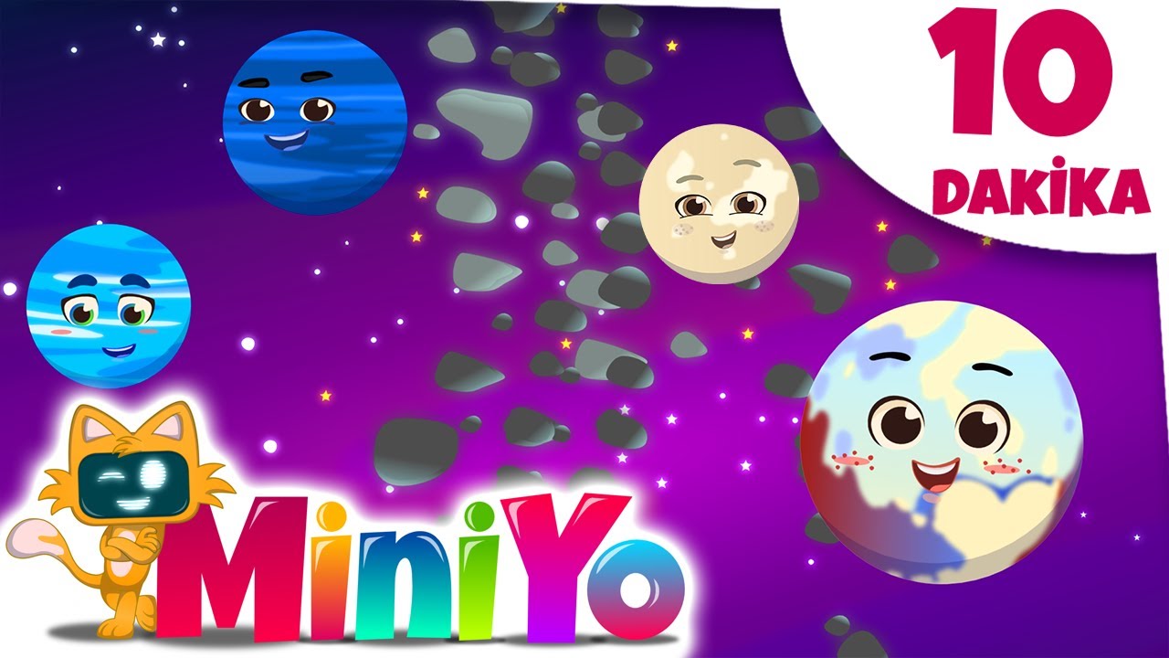 Kuiper Kuşağı Şarkısı + Daha Fazla Çocuk Şarkısı | Miniyo