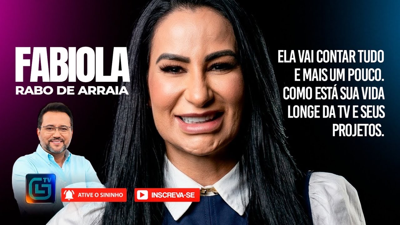 #14 Fabiola Gadelha - Ela vai contar como est&aacute; sua vida longe da TV e seus projetos !