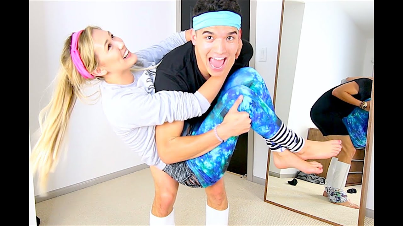 YOGA PANTS CHALLENGE!!
