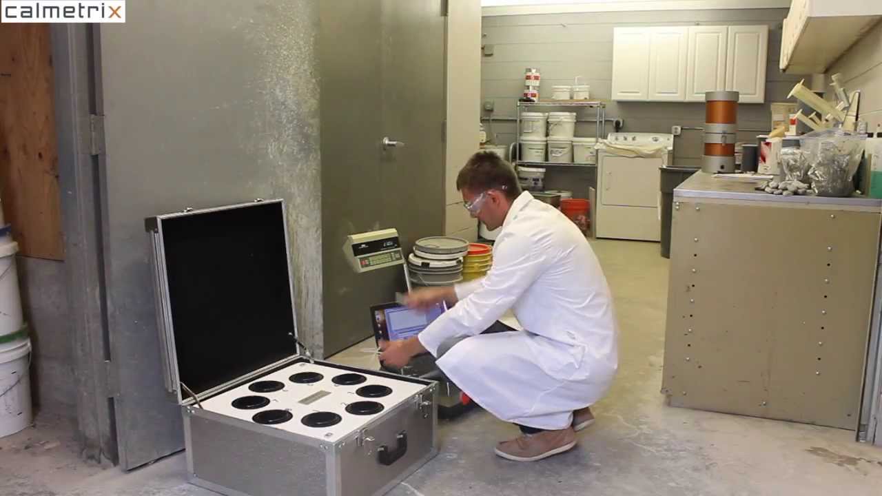 Tutorial 3 - Calmetrix F-Cal Concrete test (semi-adiabatic field calorimeter)