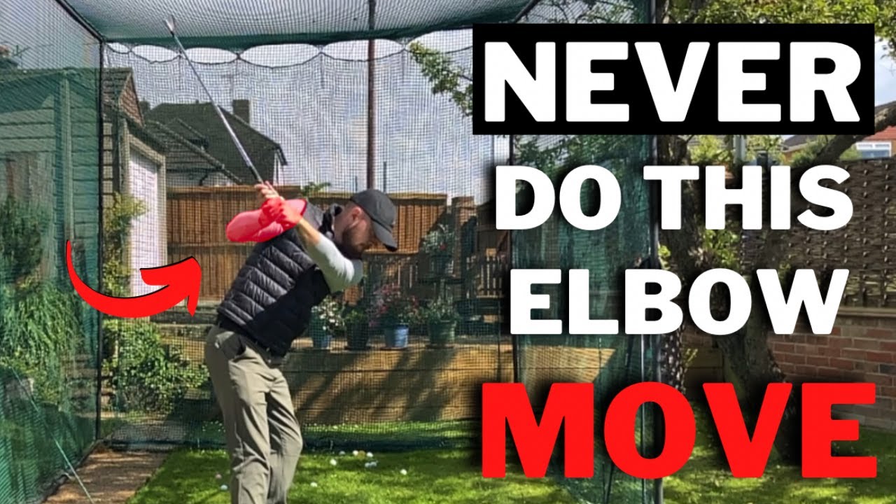 NEVER DO This Right Elbow Move To Start The Golf Downswing