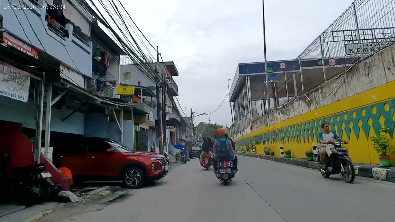 Jalan jalan  di sekitar kemayoran prj  brica AE3X