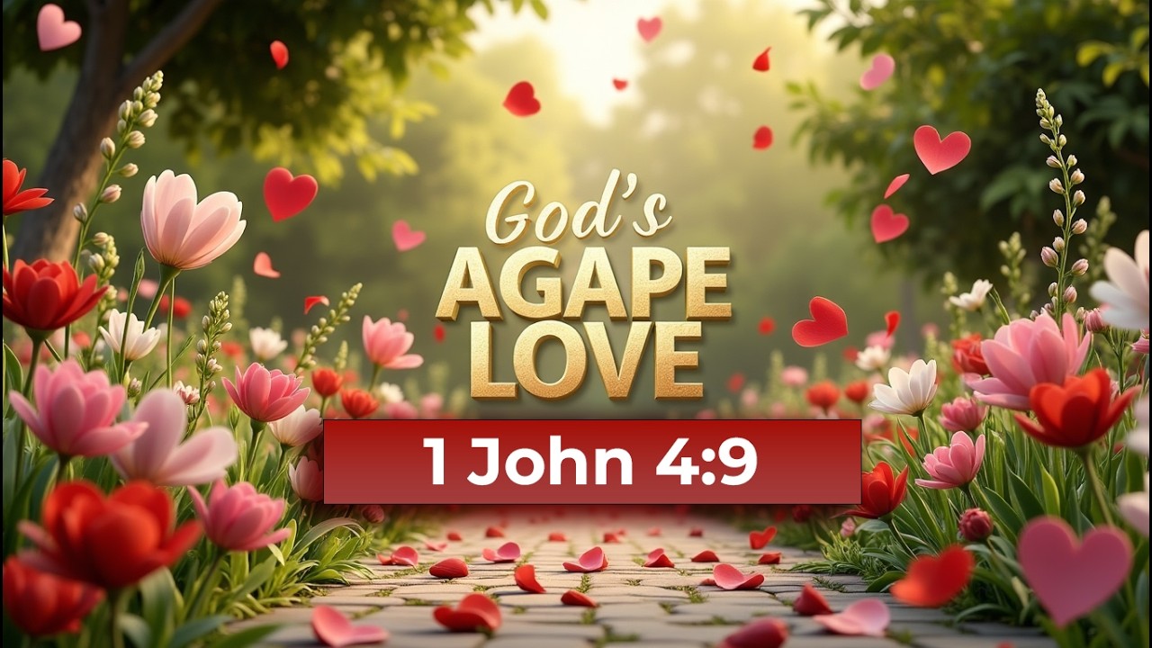 Agape Love 7  - 1 John 4:9
