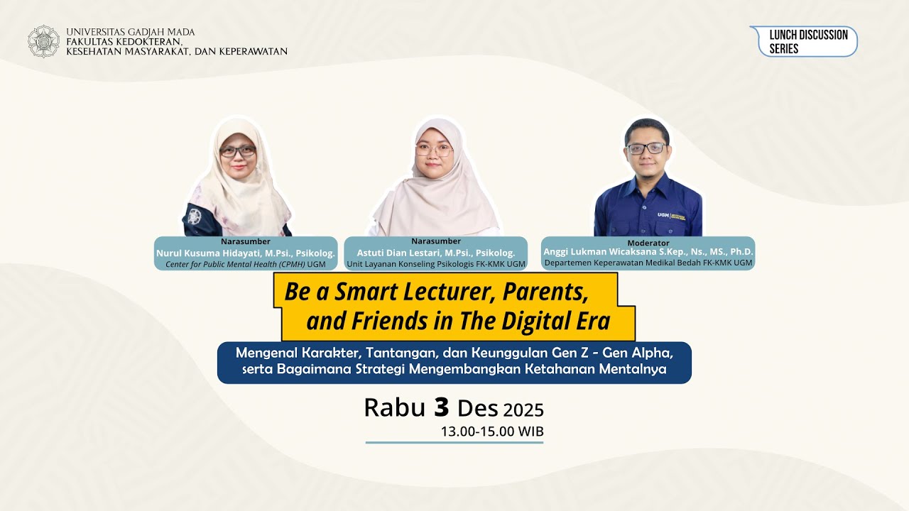 Lunch Discussion, 3 Desember 2025