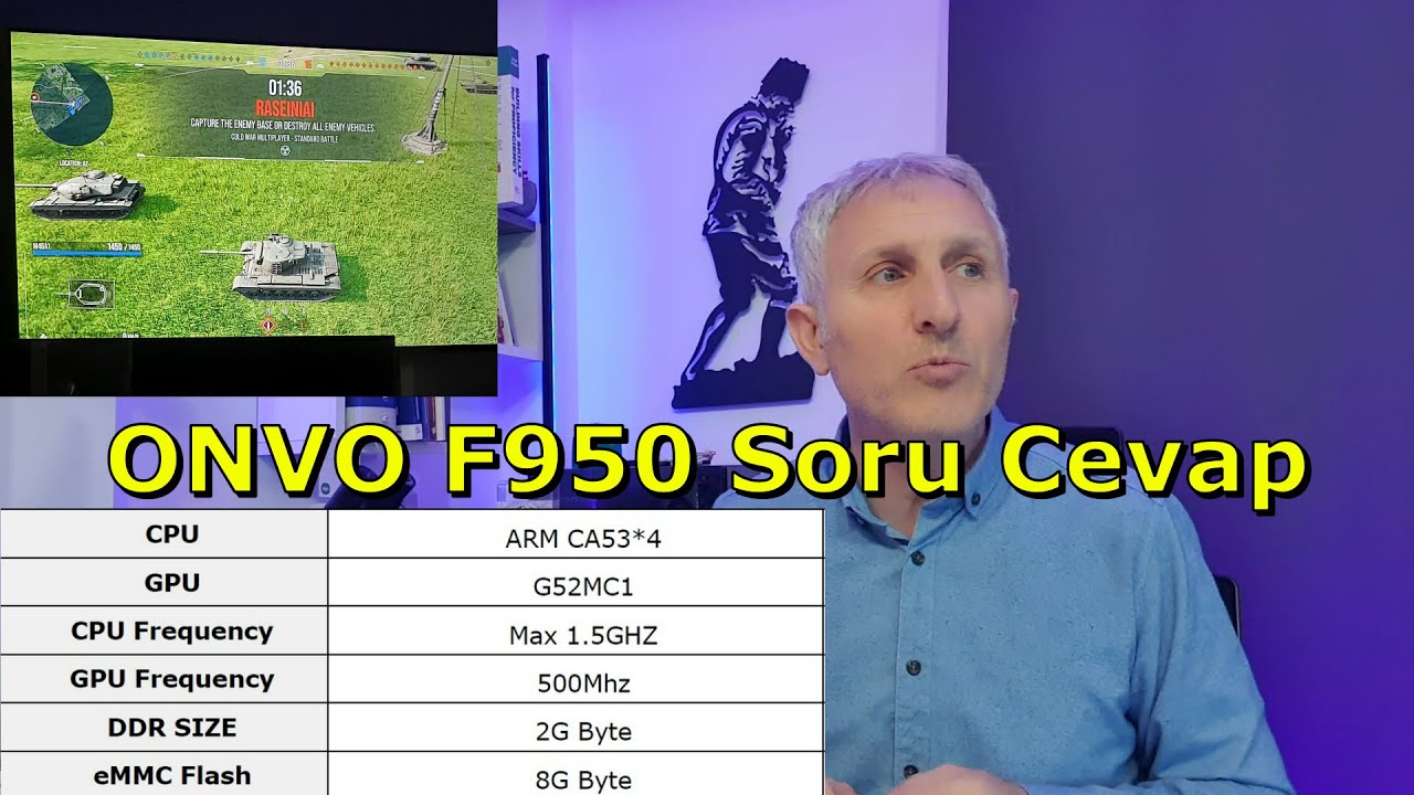 Onvo 50F950 ve Google TV F950 Televizyonlar ile İlgili Sorular