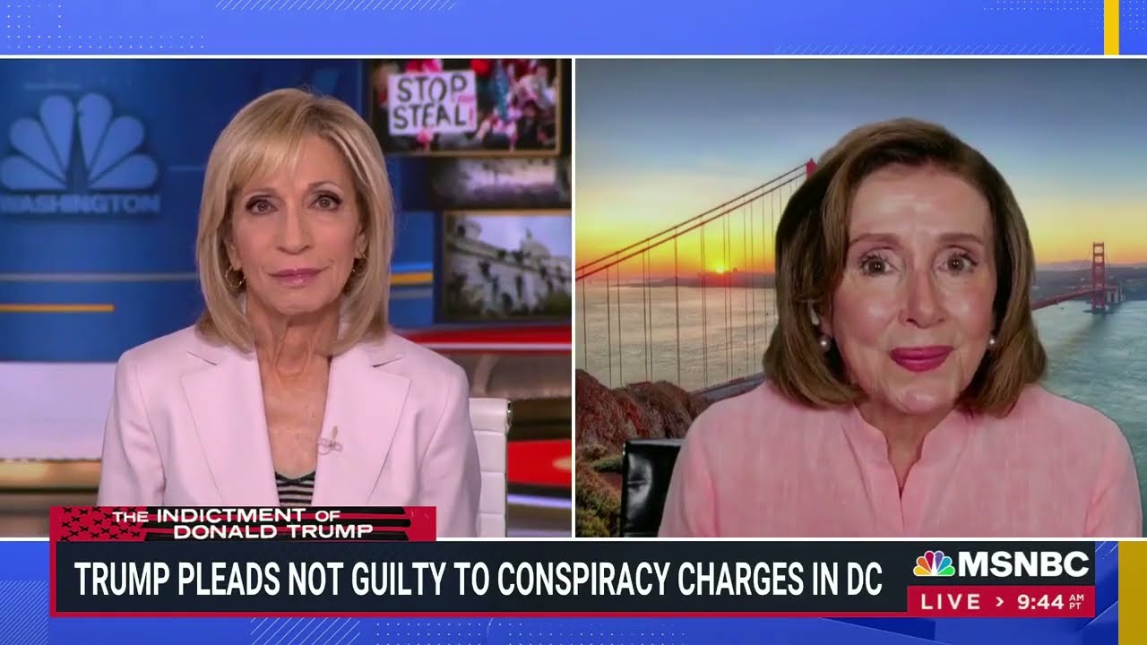 Speaker Emerita Pelosi on MSNBC's Andrea Mitchell Reports
