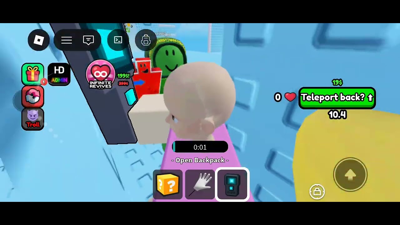 Lucky block tower
