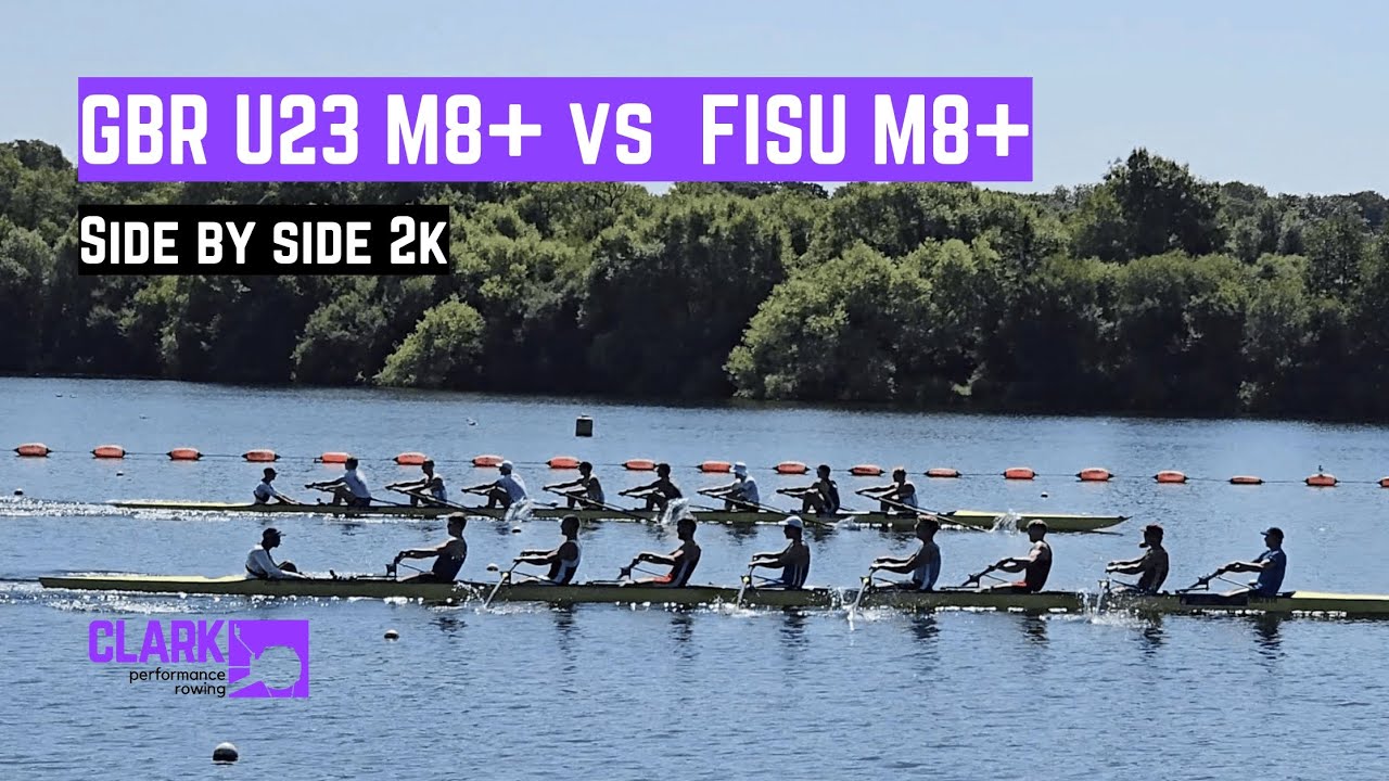 GBR Men's 8s | Rate Capped 2k | U23 and FISU World Champions